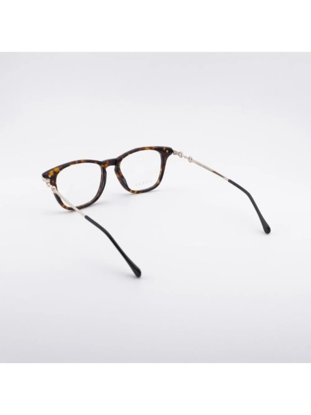 Gucci GG0919O 002 Eyeglasses Havana/Gold 50mm Square Frame